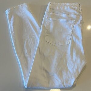 GOOD AMERICAN Good Legs Crop White Jeans, Size 14/32 EUC